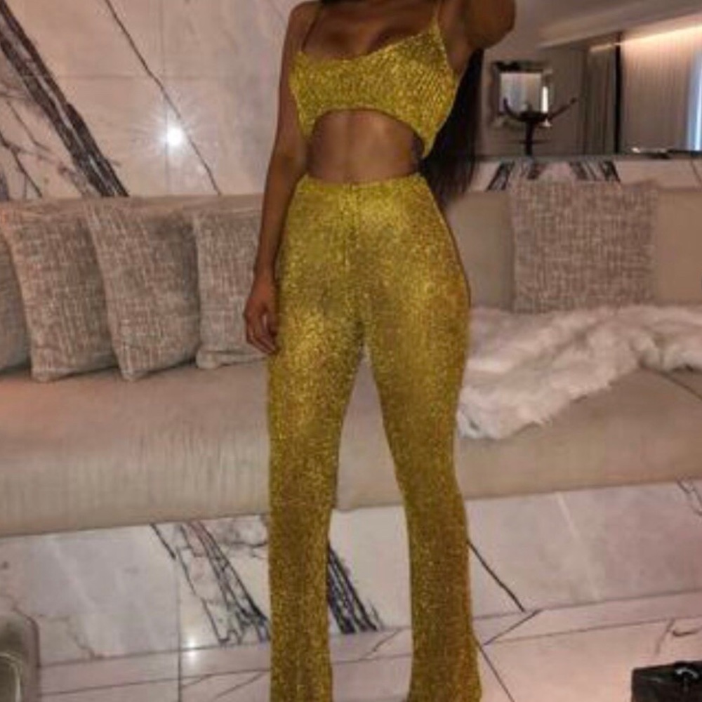 Sorrelle Kylie Metallic Gold Set